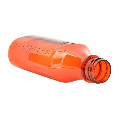 3 oz Amber Graduated Oval RX Bottles with Child-Resistant Caps